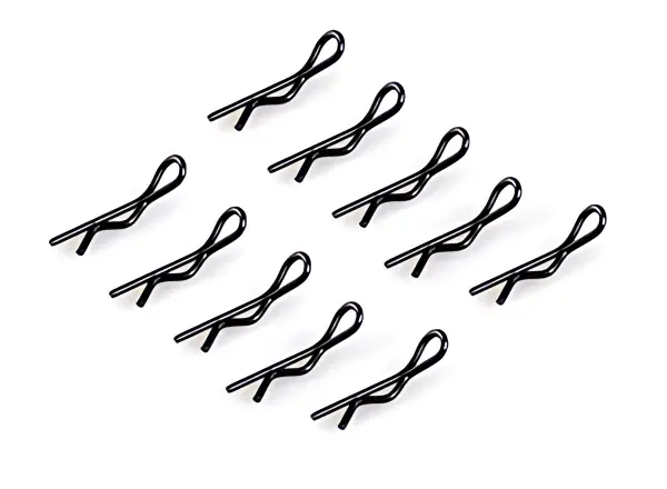 Small Body Clip 1:10 - Black - (10) — image 1 of 2