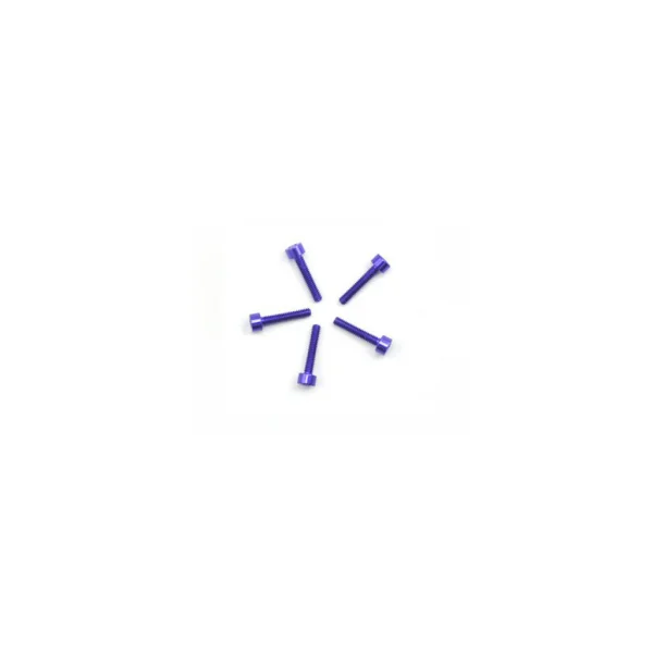 Aluminium Socket Head Cap Screw - M2.2 x 12 Purple (5)
