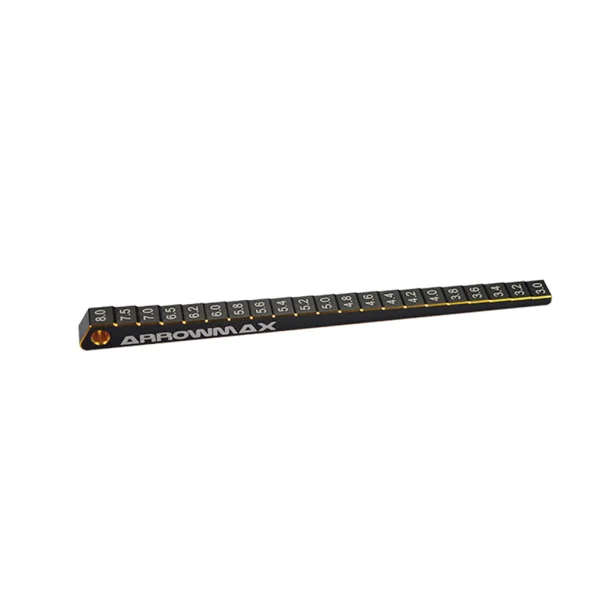 Ultra Fine Chassis Ride Height Gauge 3-8mm