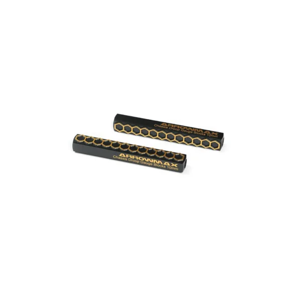 Chassis Droop Gauge Blocks 10mm Black -2pcs