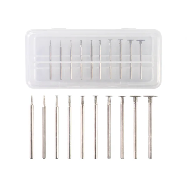 Diamond Burr Set for Grinding Cutting - 10pc