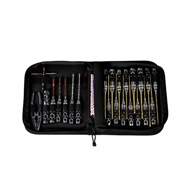 Honeycomb Toolset (24pcs) with Tools Black Golden