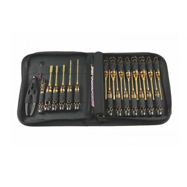 Arrowmax Tool Set 23pcs + Tool Bag - Black Golden