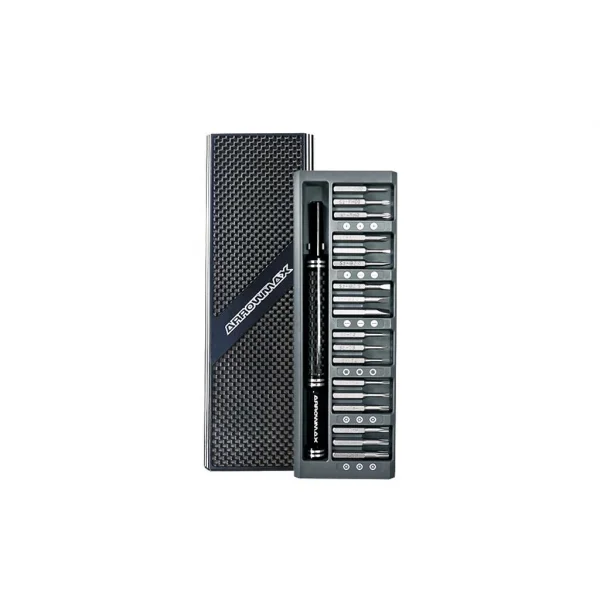 AM Precision Screwdriver Carbon Fibre Set+Case 36 in 1