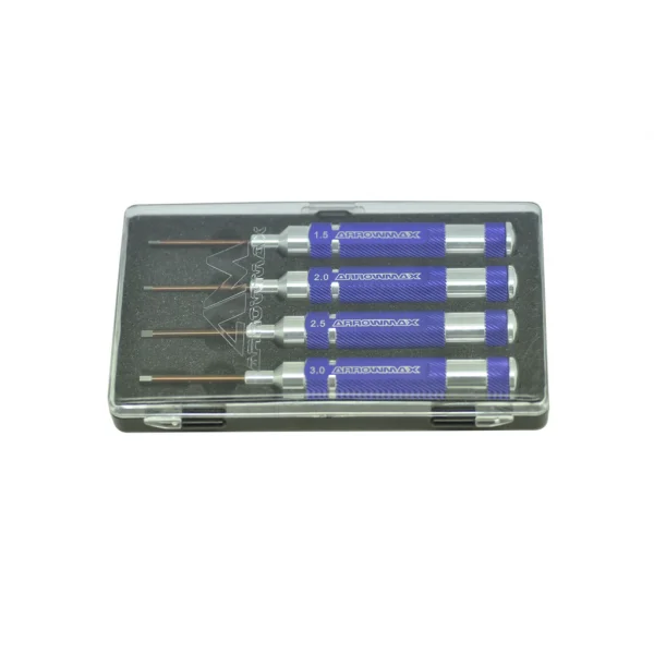 Allen Wrench Set 4 Pcs; 1.5-2.0-2.5-3.0x45mm — image 2 of 2