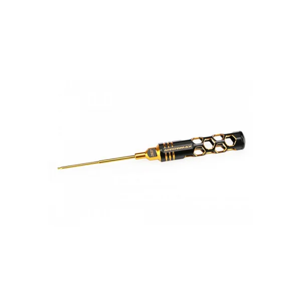 Ball Driver Hex Wrench .063(1:16)x 100 Black Golden