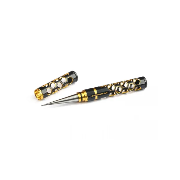 Arrowmax Small Reamer + End Cap for Lexan - Black Golden