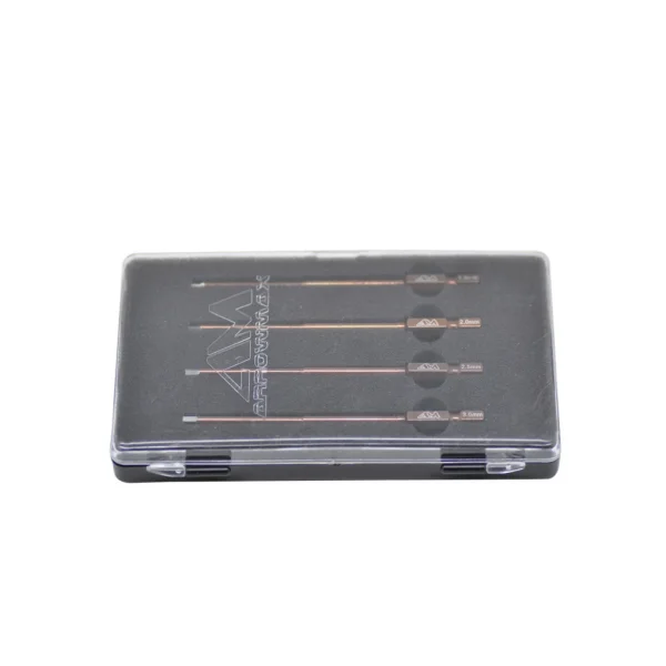 ArrowMax Power Tool Tip Set 4 Pieces - Hex Driver 1.5, 2.0, 2.5, 3.0mm
