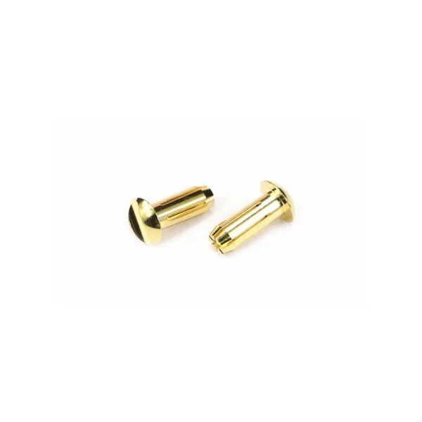 Low Profile 5mm Connector 24K - 2 Pack ** CLEARANCE **