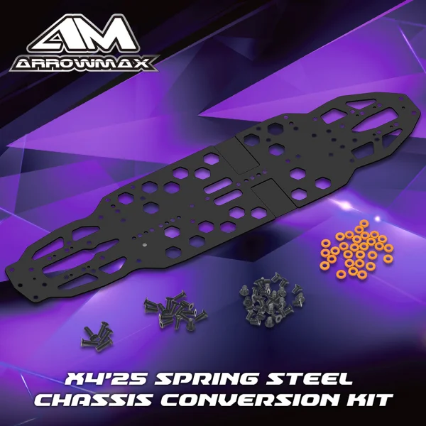 Xray X4 25 Spring Steel Chassis Conversion Kit