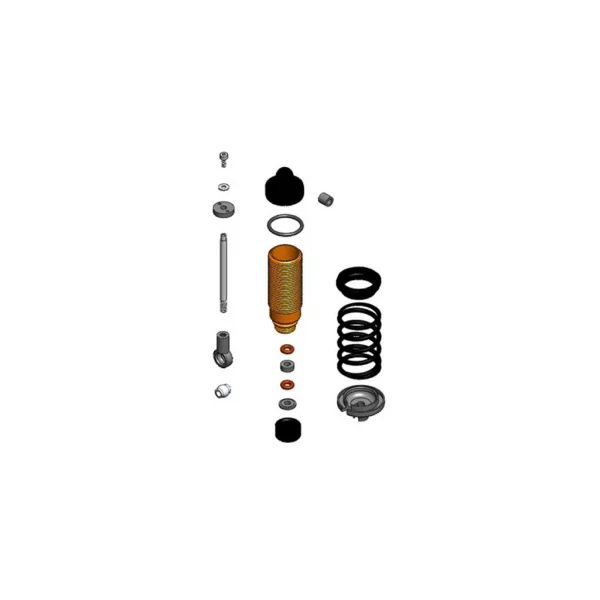 Aluminium Rear Oil Shock Set