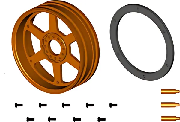 Aluminium Rear Wheel WZ Weight - M5 Race — image 1 of 2
