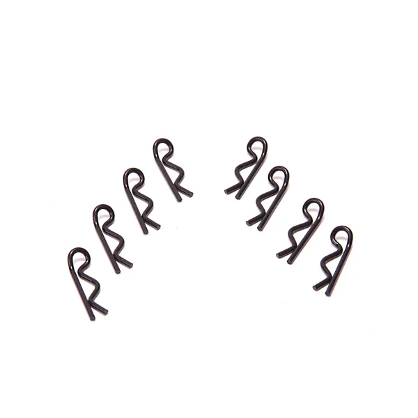 Aerox Handed Body Clips - Black (8)