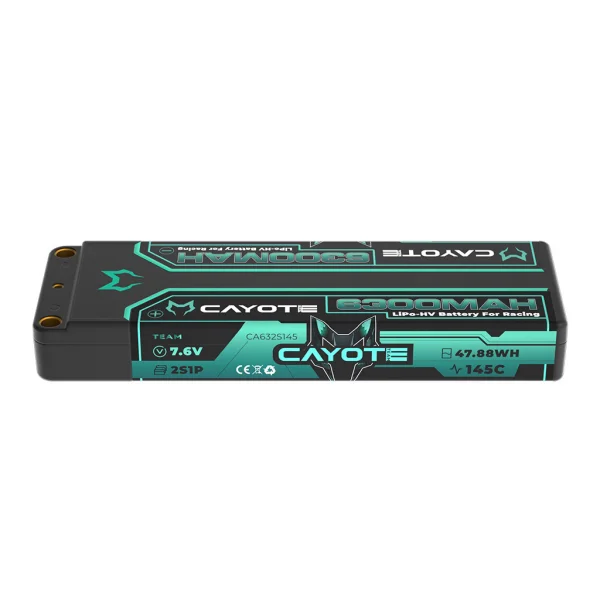 CAYOTE LiPo 6300mAh HV Stick 7.6v 18.4mm 226g
