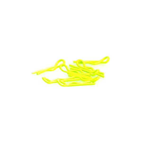 Small Body Clip 1:10 - Fluorescent Yellow (8)