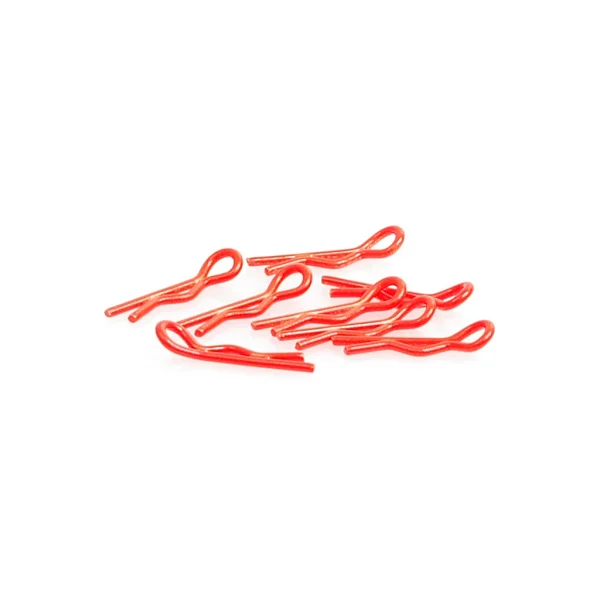 Small Body Clip 1:10 - Fluorescent Red (8)