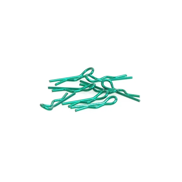 Small Body Clip 1:10 - Metallic Green (8)