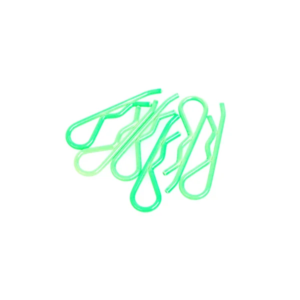 Body Clip 1:8 - Fluorescent Green (6)
