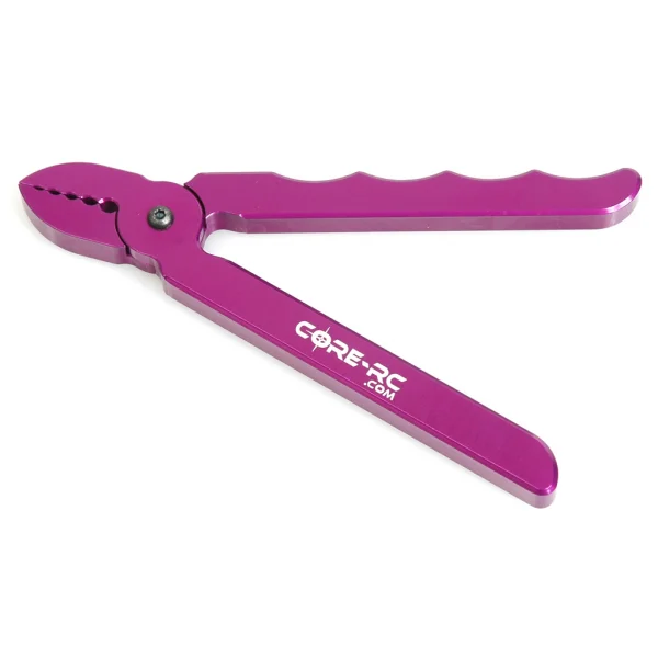 Aluminium Shock Shaft Pliers - Purple