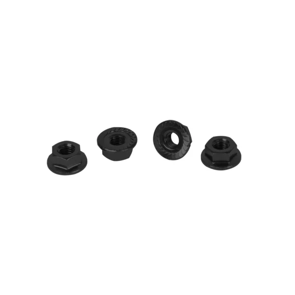 Core RC - Serrated Alloy M4 Nuts - Black (4)
