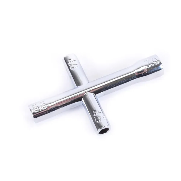 4 Way Wrench Small - 4.0 - 4.5 - 5.5 - 7.0mm ** CLEARANCE **