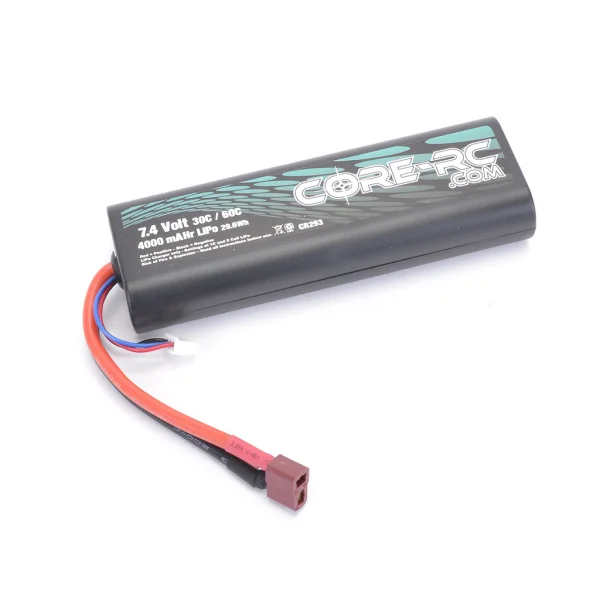 Core RC Round Case 4000mAh 7.4V 30C LiPo