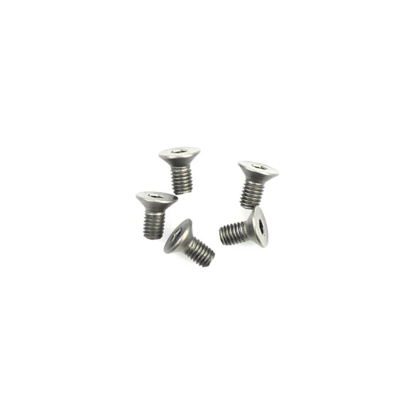 Titanium Countersunk Hex Screws M3 x 6 (10)