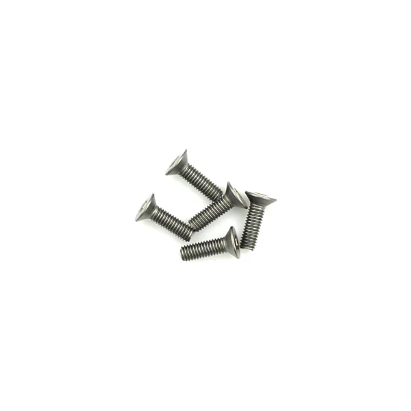 Titanium Countersunk Hex Screws M3 x 10 (10)