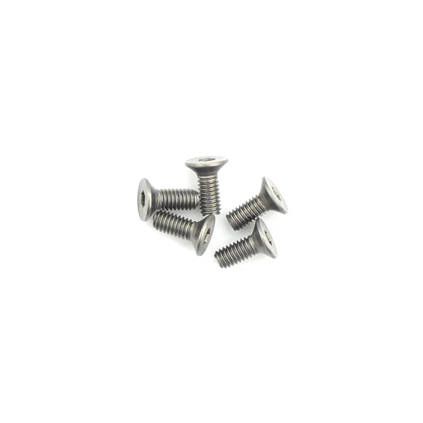 Titanium Countersunk Hex Screws M4 x 10 (10)