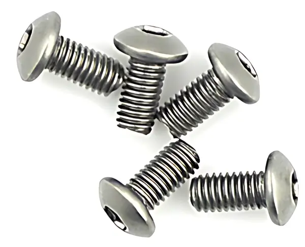 Titanium Caphead Hex Screws M3 x 6 (10) — image 1 of 2