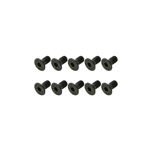 Steel Countersunk Hex Screws M3 x 6 (10)