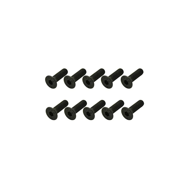 Steel Countersunk Hex Screws M3 x 10 (10) — image 2 of 2