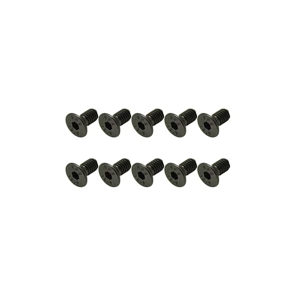 Steel Countersunk Hex Screws M4 x 8 (10) &mdash; image 2 of 2
