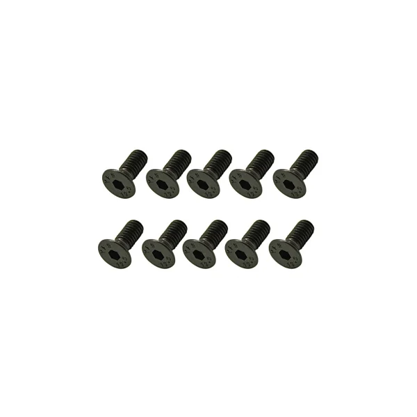 Steel Countersunk Hex Screws M4 x 10 (10)