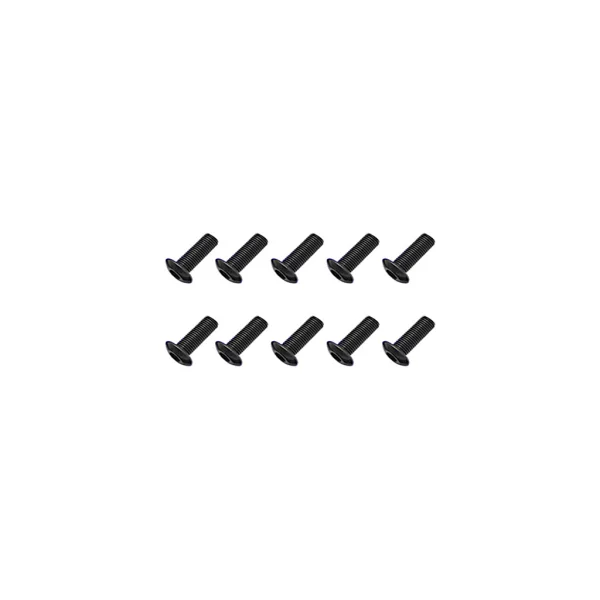 Steel Button Head Hex Screws M3 x 5 (10)