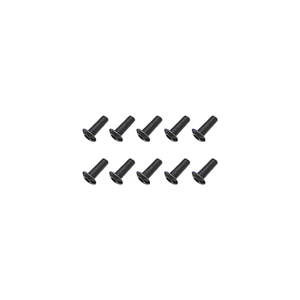 Steel Button Head Hex Screws M3 x 6 (10)