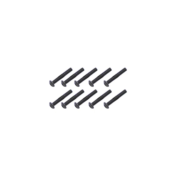 Steel Button Head Hex Screws M3 x 20 (10)