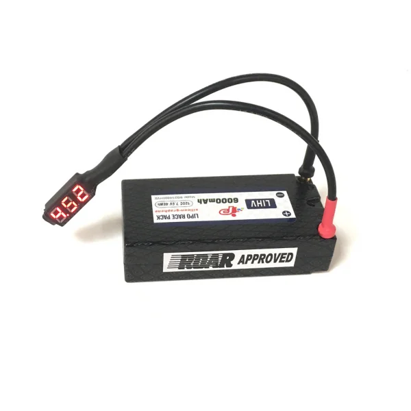Core RC LiPo Voltage Checker With 4/5mm Tube Connectors