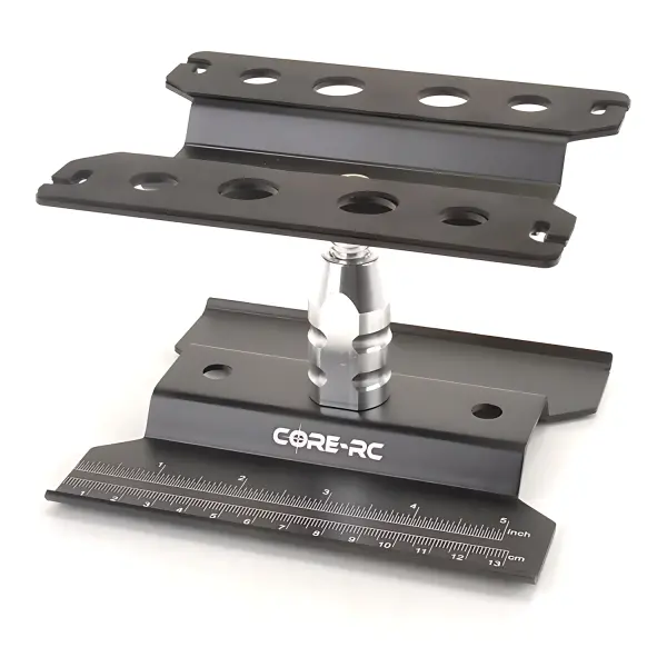 Core RC Rotating Car Stand Black — image 1 of 2
