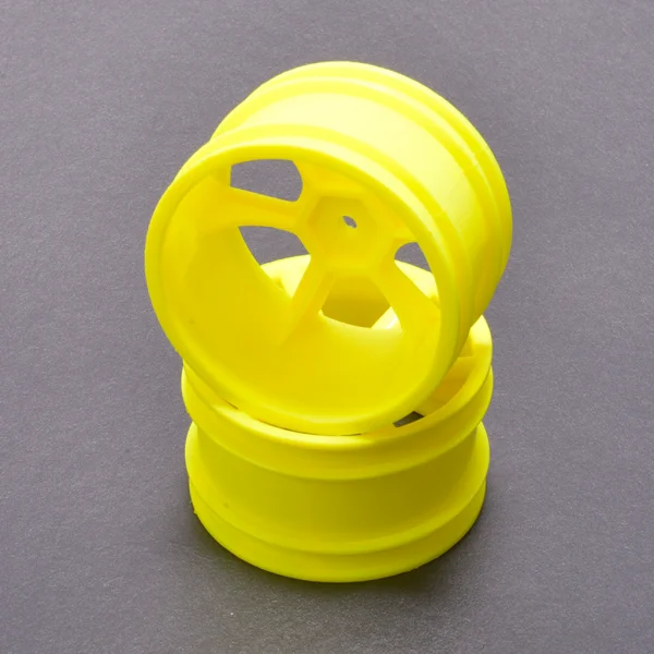 JC 6 Spoke 2.2 Rear Yellow Wheel CAT/Coug 2K (2)