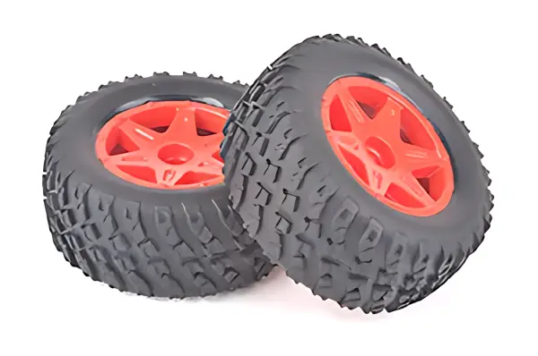Spider Front Tyre & Wheel Set - Red — image 1 of 2