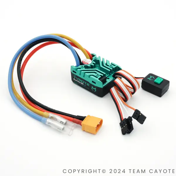 TYROTE Rumble 80 1:10 80A W/P Brushed Crawler ESC — image 3 of 4