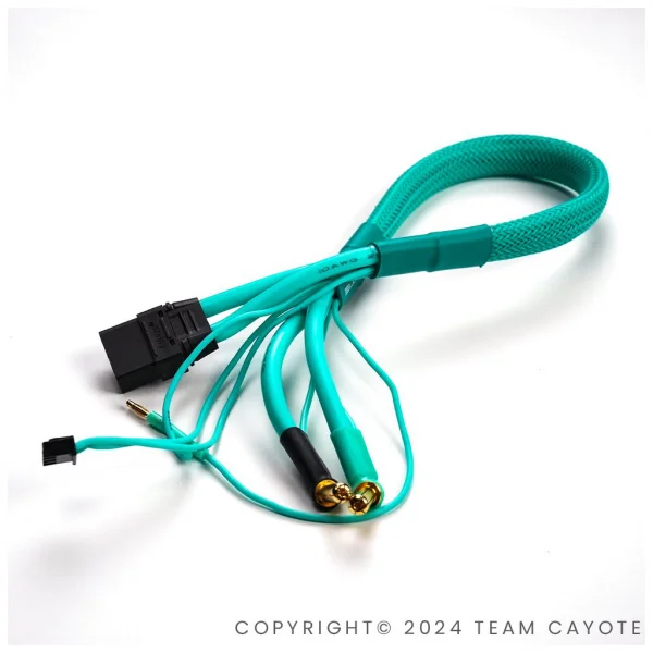 CAYOTE 2-Force X5 Charger with 2 XT90 Leads - EU