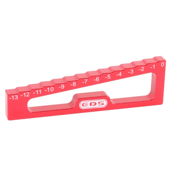 EDS Chassis Droop Gauge 0 to -13mm for 1:8 Off Road