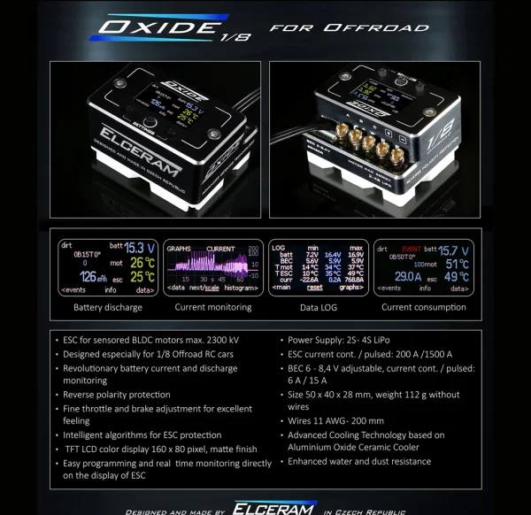 Elceram Oxide G1 1:8 ESC 200A