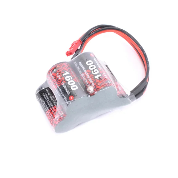 EP Super Duty 1600mAh 6v Receiver Hump Pack - Dual Lead