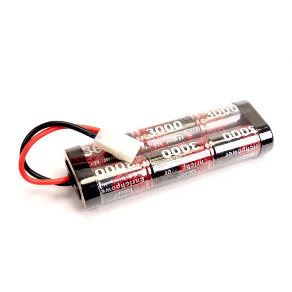 EP Super Duty 3000mAh NiMh Stick Pack - 7.2v - Tamiya Connector