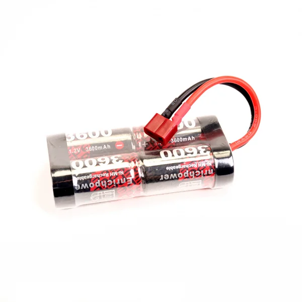 EP 4 Cell Pack - SC3600mAh - 4.8V NiMh - Deans