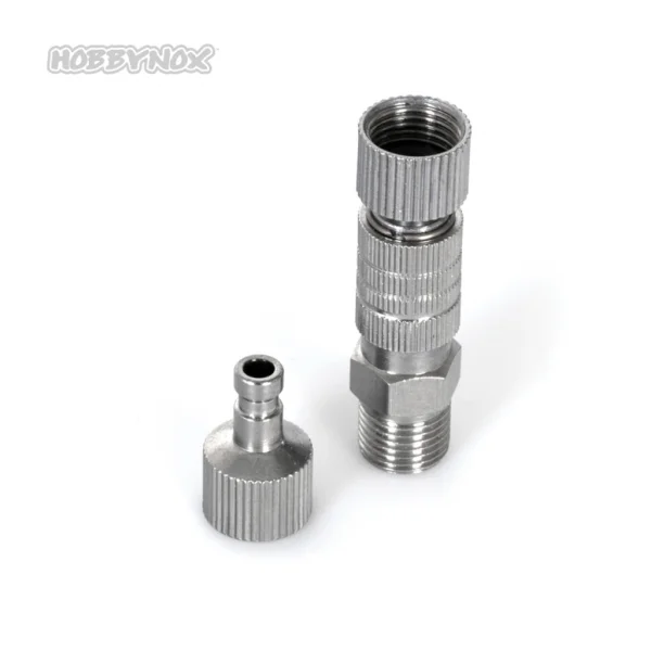 Hobbynox Airbrush Quick Coupler G1:8 - 2 Male Parts