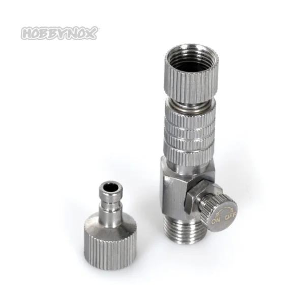 Hobbynox Airbrush Quick Coupler MPC G1:8 - 2 Male Parts